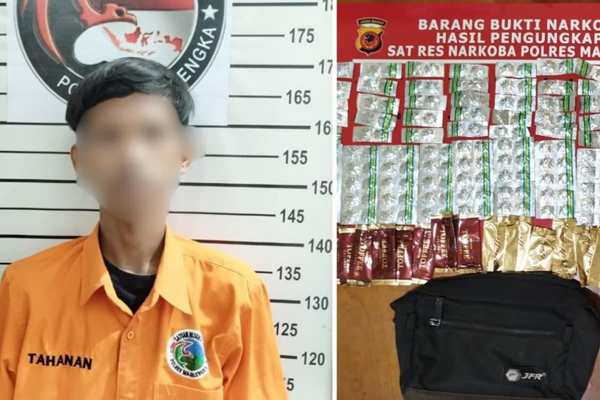 Terbongkar Edarkan Obat Terlarang, Remaja Asal Majalengka Terancam Lebaran di Penjara
