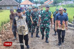 Kunjungan Tim Wasev TMMD di Majalengka, Bupati Soroti Dampak Ekonomi Desa
