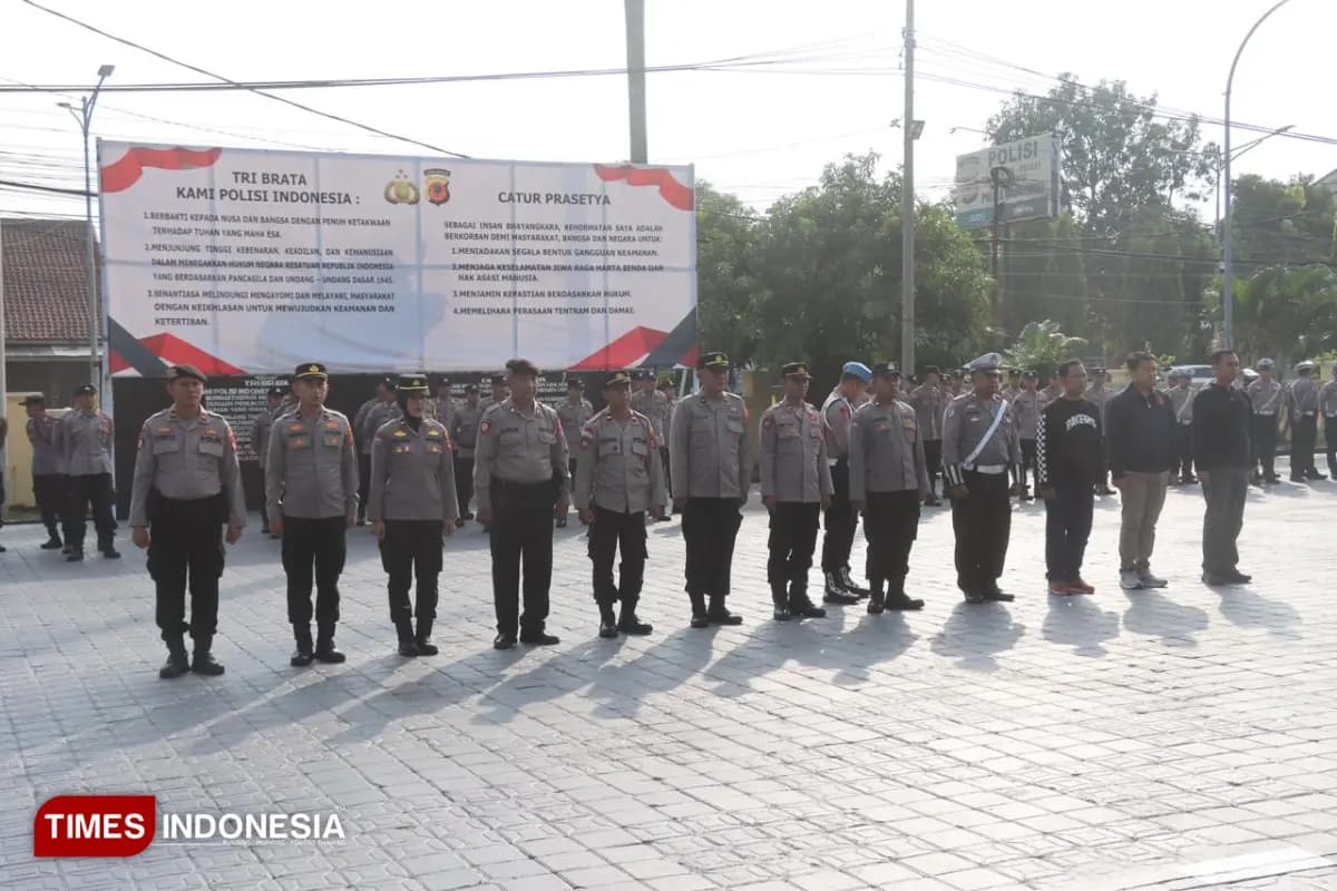 430 Personel Polres Majalengka Dikerahkan Amankan Nobar Laga Pamungkas Persib vs Persijap